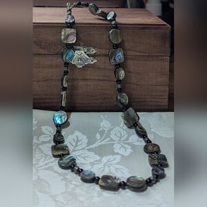 Abalone Shell Beaded Necklace